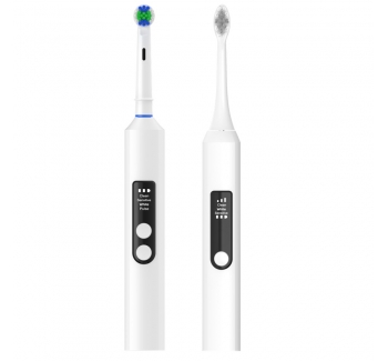 LED display Electric Toothbrush compatible with Oral B/Philips