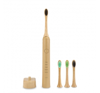 Bamboo sonic electric toothbrush compatible with Philips